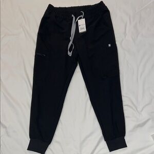 Figs Black Jogger Sweatpants